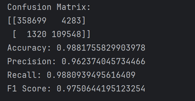 第一次实验结果